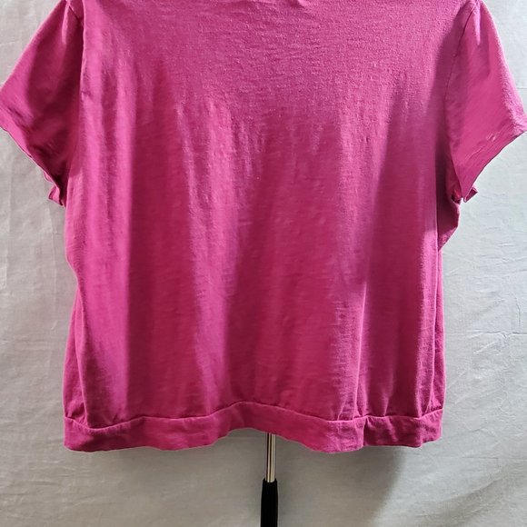 Appropriate Behavior Fushia w Swirl Design 4X (26/28W) - Picture 5 of 9